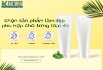 Chọn sản phẩm làm đẹp phù hợp cho từng loại da: Da dầu, da khô, da nhạy cảm