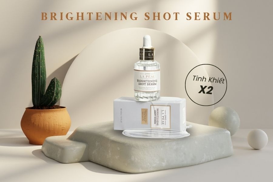 Tinh chất dưỡng trắng da Pour La Peau Brightening Shot Serum 30ml