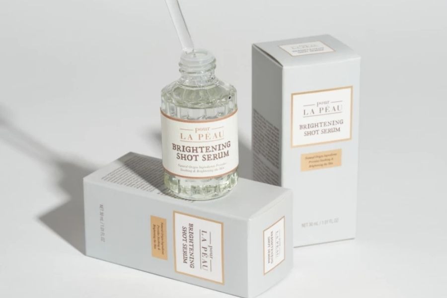 Tinh chất dưỡng trắng da Pour La Peau Brightening Shot Serum 30ml