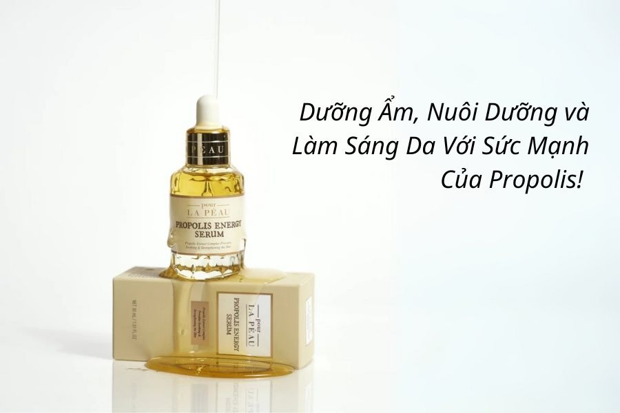 Tinh chất dưỡng chống lão hóa Pour La Peau Propolis Energy Serum 30ml