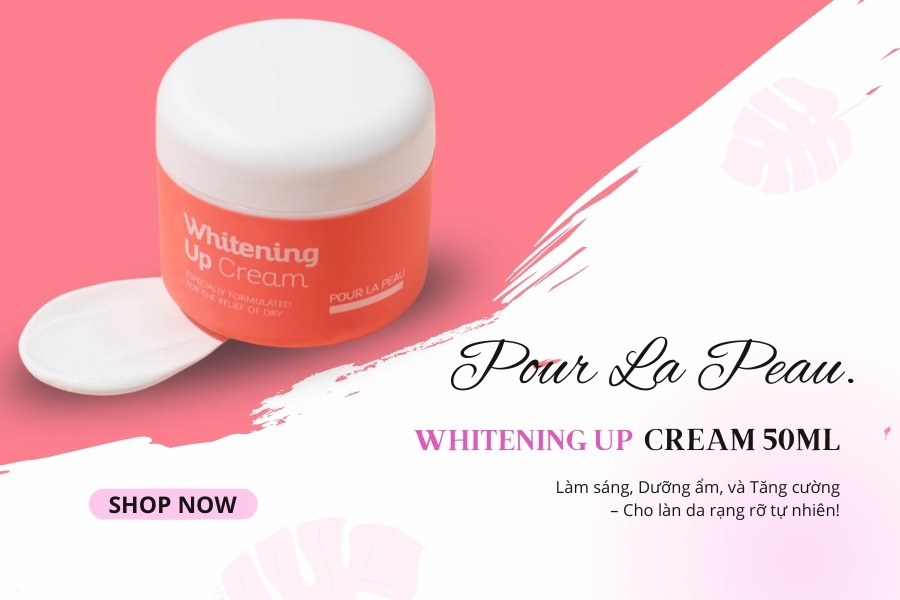 Kem dưỡng trắng nâng tông Pour La Peau Whitening Up Cream 50ml