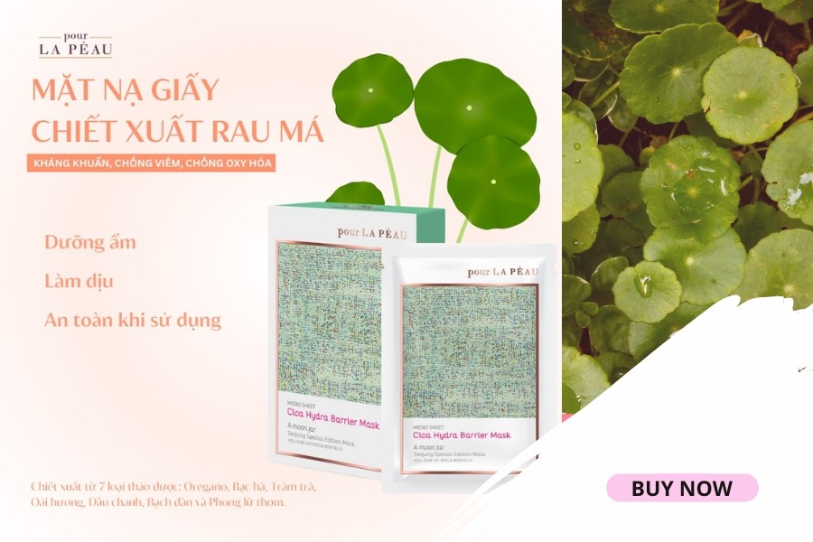 Mặt nạ dưỡng phục hồi da Pour La Peau Cica Hydra Barrier Mask 25g