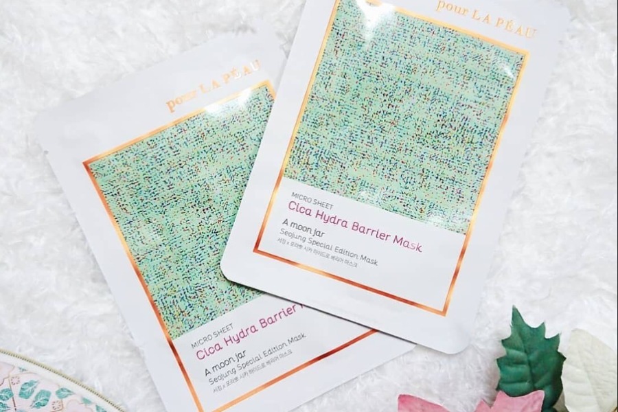 Mặt nạ dưỡng phục hồi da Pour La Peau Cica Hydra Barrier Mask 25g