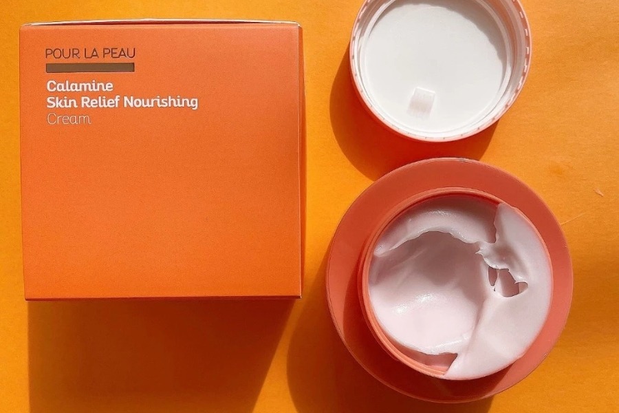 Kem dưỡng ẩm Pour La Peau Calamine Skin Relief Nourishing Cream 50g