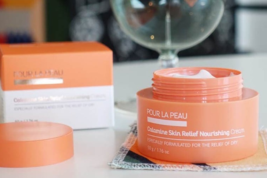 Kem dưỡng ẩm Pour La Peau Calamine Skin Relief Nourishing Cream 50g