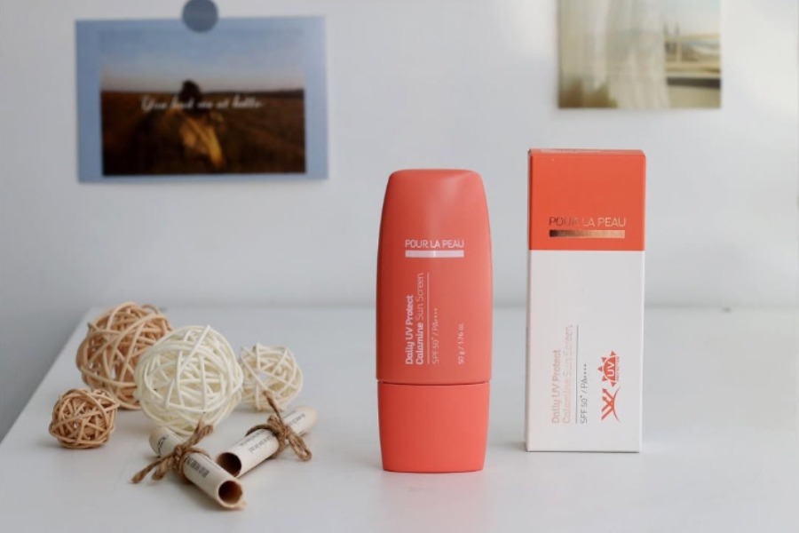 Kem chống nắng Pour La Peau Daily UV Protect Calamine Sun Screen SPF50+ PA++++ 50g