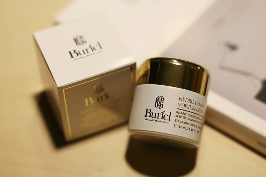 Kem dưỡng trắng da chống lão hóa Buricl Hydro Luminous Perfect Moisture Cream 50ml