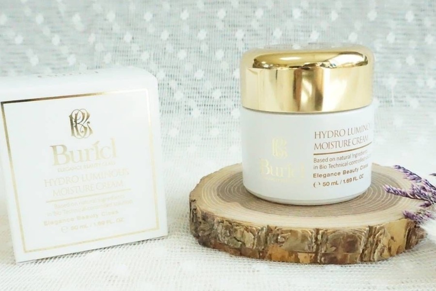 Kem dưỡng trắng da chống lão hóa Buricl Hydro Luminous Perfect Moisture Cream 50ml