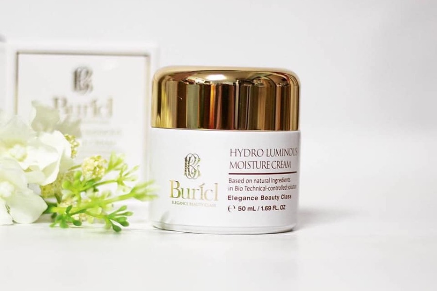 Kem dưỡng trắng da chống lão hóa Buricl Hydro Luminous Perfect Moisture Cream 50ml