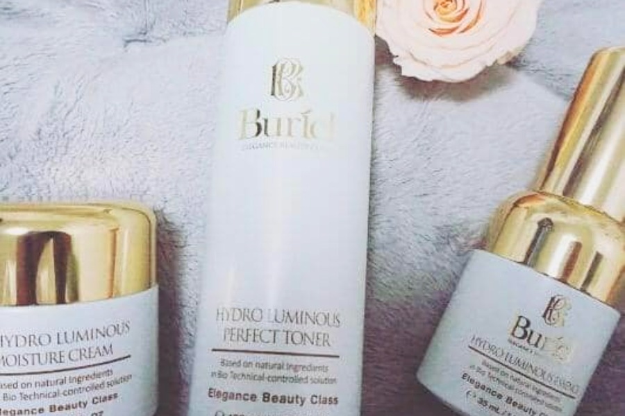 Bộ dưỡng trắng chống lão hóa da Buricl Hydro Luminous Perfect 4 items