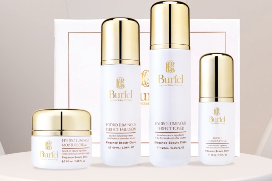 Bộ dưỡng trắng chống lão hóa da Buricl Hydro Luminous Perfect 4 items
