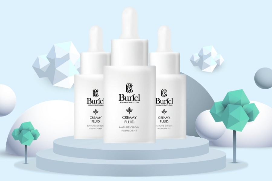Tinh chất dưỡng trắng da Buricl Creamy Fluid 30ml