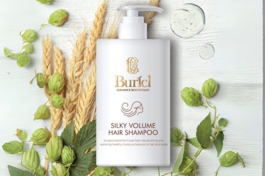Dầu gội phục hồi tóc Buricl Silky Volume Hair Shampoo 300ml