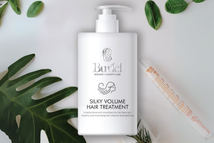 Kem dưỡng phục hồi tóc Buricl Silky Volume Hair Treatment 300ml