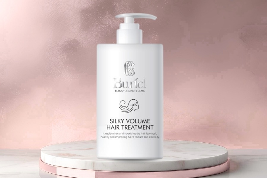 Kem dưỡng phục hồi tóc Buricl Silky Volume Hair Treatment 300ml