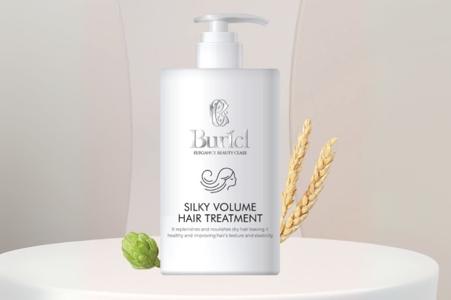 Kem dưỡng phục hồi tóc Buricl Silky Volume Hair Treatment 300ml