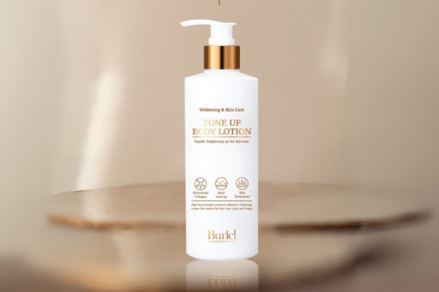 Kem dưỡng trắng nâng tông da toàn thân Buricl Tone Up Body Lotion 210ml