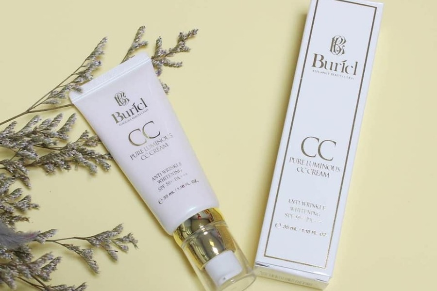 Kem nền 3 trong 1 cao cấp Buricl Pure Luminous CC Cream 35ml