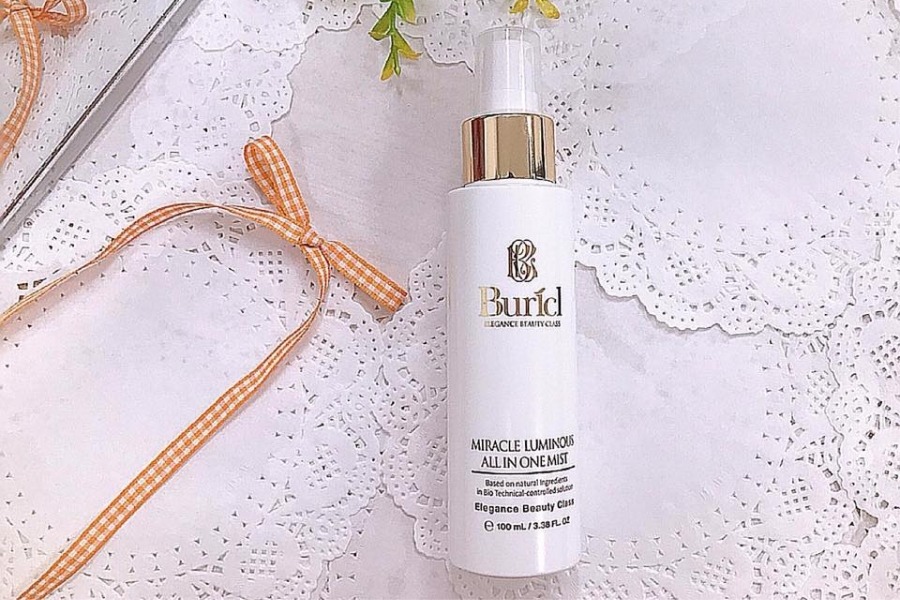 Xịt khoáng dưỡng da Buricl Miracle Luminous All in One Mist 100ml