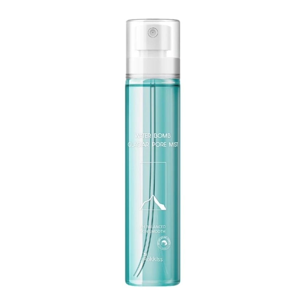 Xịt khoáng dưỡng ẩm Rokkiss Water Bomb Glaciar Pore Mist 100ml
