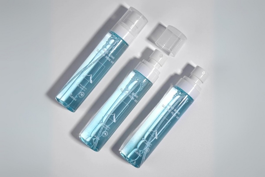 Xịt khoáng dưỡng ẩm Rokkiss Water Bomb Glaciar Pore Mist 100ml