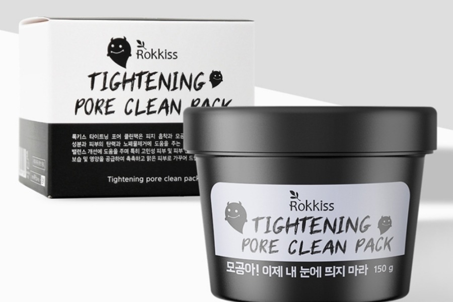 Mặt nạ giúp se khít lỗ chân lông Rokkiss Tightening Pore Clean Pack 150g