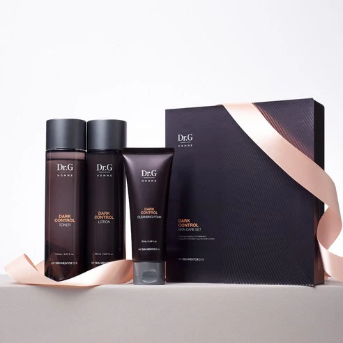 Set Dưỡng Trắng Da Dành Cho Nam Dr.G Homme Dark Control 1