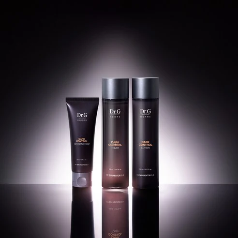 Set Dưỡng Trắng Da Dành Cho Nam Dr.G Homme Dark Control 2