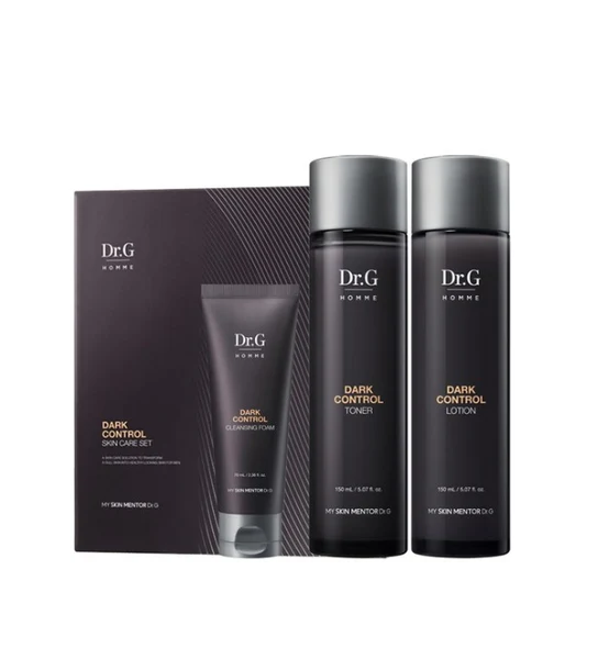Set Dưỡng Trắng Da Dành Cho Nam Dr.G Homme Dark Control