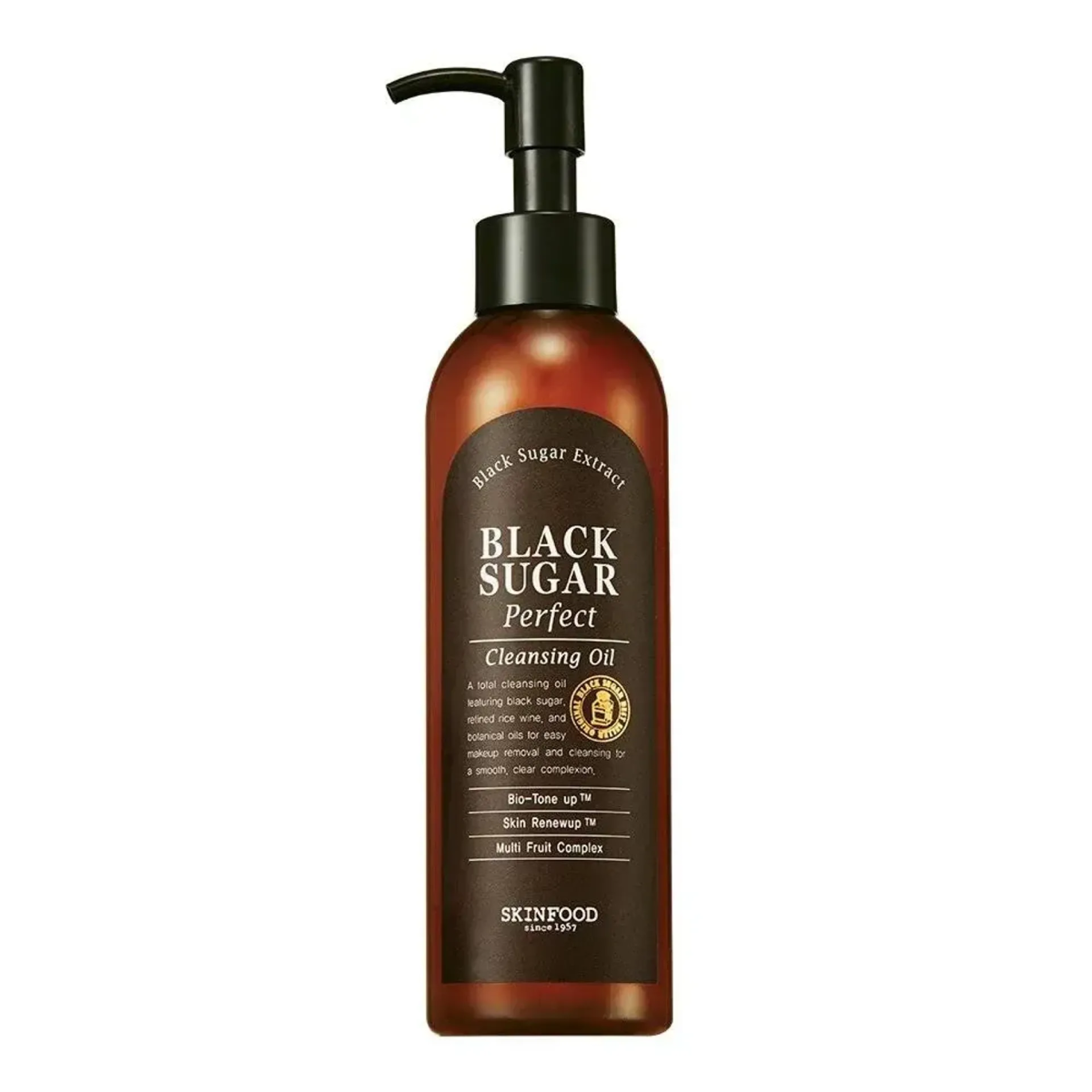 Dầu Tẩy Trang Đường Đen Skinfood Black Sugar Perfect Cleansing Oil 200ml