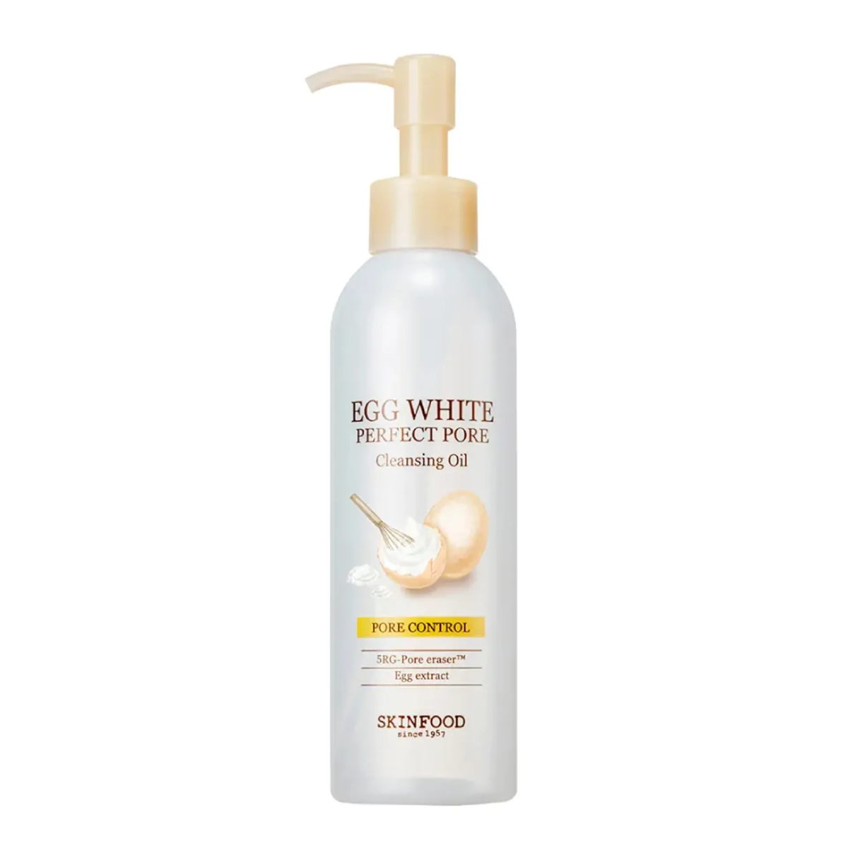 Dầu Tẩy Trang Làm Sạch Sâu Skinfood Egg White Perfect Pore Cleansing Oil 200ml