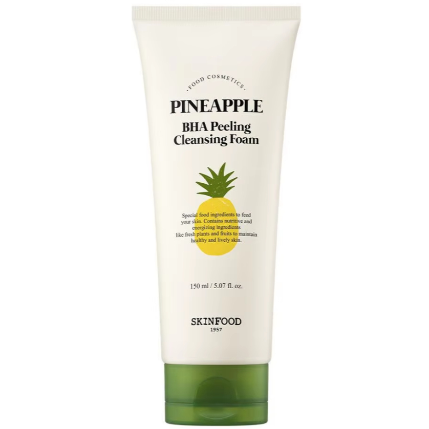 Sữa Rửa Mặt Chiết Xuất Dứa Skinfood Pineapple BHA Peeling Cleansing Foam 150ml