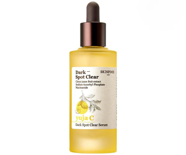 Tinh chất dưỡng trắng da chứa Vitamin C Skinfood Yuja C Dark Spot Clear Serum 50ml