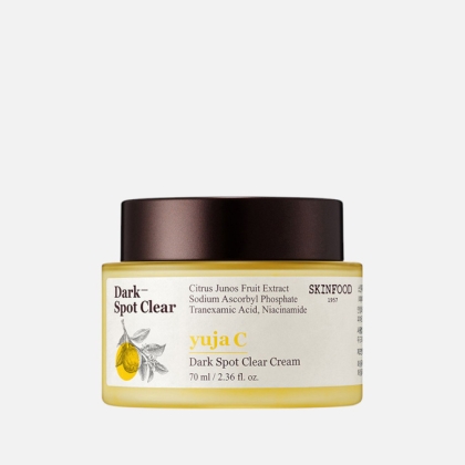 Kem dưỡng trắng da chống lão hóa chứa Vitamin C Skinfood Yuja C Dark Spot Clear Cream 70ml