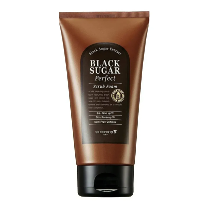 Sữa Rửa Mặt Đường Đen Skinfood Black Sugar Perfect Scrub Foam 180g