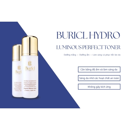 Sữa dưỡng trắng da Buricl Hydro Luminous Perfect Emulsion 100ml