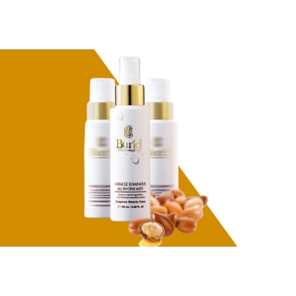Xịt khoáng dưỡng da Buricl Miracle Luminous All in One Mist 100ml