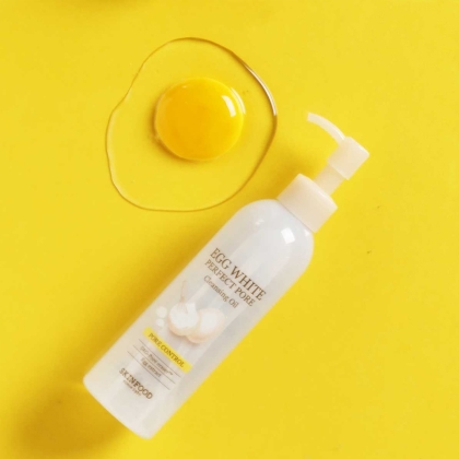 Dầu Tẩy Trang Làm Sạch Sâu Skinfood Egg White Perfect Pore Cleansing Oil 200ml