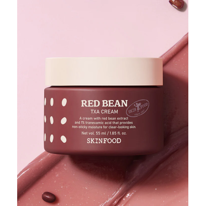 Kem dưỡng chống lão hóa da chiết xuất đậu đỏ Skinfood Red Bean Tranexamic Acid Cream 55ml