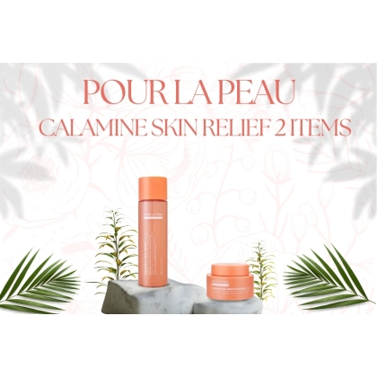 Bộ dưỡng ẩm nuôi dưỡng phục hồi da Pour La Peau Calamine Skin Relief 2 Items