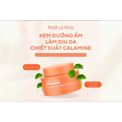 Kem dưỡng ẩm Pour La Peau Calamine Skin Relief Nourishing Cream 50g
