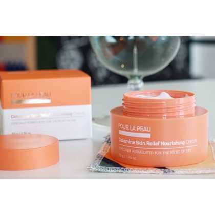 Kem dưỡng ẩm Pour La Peau Calamine Skin Relief Nourishing Cream 50g
