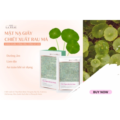 Mặt nạ dưỡng phục hồi da Pour La Peau Cica Hydra Barrier Mask 25g