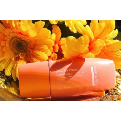 Kem chống nắng Pour La Peau Daily UV Protect Calamine Sun Screen SPF50+ PA++++ 50g