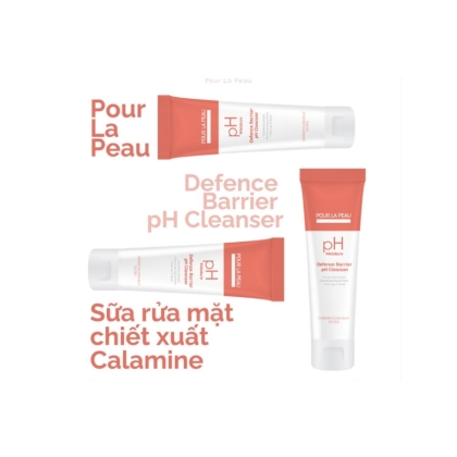 Sữa rửa mặt Pour La Peau Defence Barrier PH Cleanser 120ml