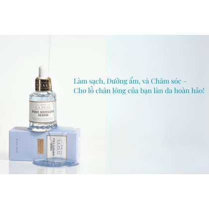 Tinh chất dưỡng sẽ khít lỗ chân lông Pour La Peau Pore Refining Serum 30ml