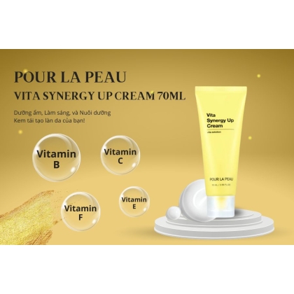 Kem dưỡng trắng da Pour La Peau Vita Synergy Up Cream 70ml