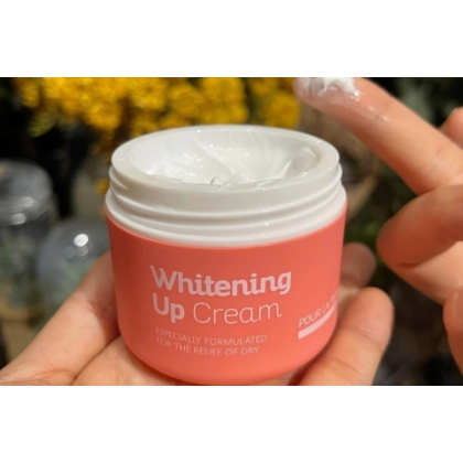 Bộ tinh chất dưỡng trắng và kem dưỡng nâng tông da Pour La Peau Whiteniing Up 2 Items