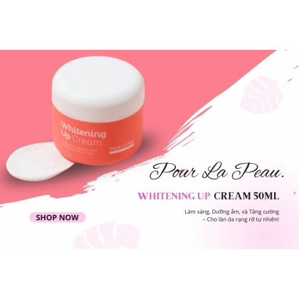 Kem dưỡng trắng nâng tông Pour La Peau Whitening Up Cream 50ml