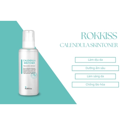 Nước hoa hồng dưỡng da Rokkiss Calendula Skin Toner 150ml